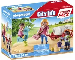 PLAYMOBIL Starterpack Opvoeder met Bolderwagen - 71258