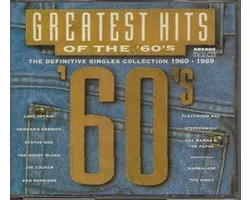 GREATEST HITS OF THE 60;S - DUBBEL CD - Van Morrison, Donovan, Easybeats, Procol Harum, Zombies, Fleetwood Mac