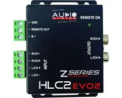 AUDIO SYSTEM High-Low Adapter HLC-2 VOOR OEM Radio (8-30 VOLT)