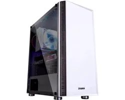 PC de jeu AMD Ryzen 5 4500 - Nvidia GeForce RTX 3050 6GB - 8GB - 1.0TB SSD M.2 - Win11 Pro - R2 blanc