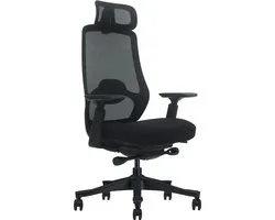 Bureaustoel euroseats ferrara zwart