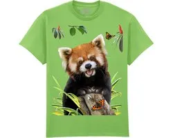Rode Panda Lesser Red Panda The Coloured House T-shirt XXL
