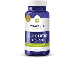 Vitakruid Curcuma C3-2X - 60 vegicaps