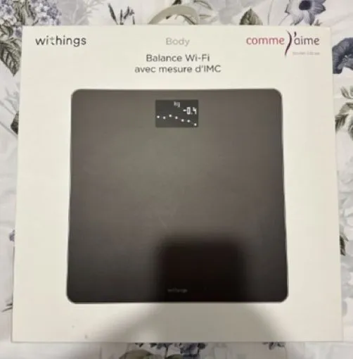 WITHINGS Body - Balance connectée WIFI pèse-personne Noir Smart