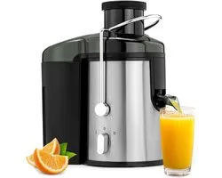 Extracteurs de jus de fruits et légumes SCH® - Extracteurs de jus - Extracteur de jus lent - Argent - 10 x 10 x 10 cm