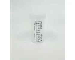 Materni Moedermelk Bewaarfles - 50 ml met dop borstvoeding - 10 stuks