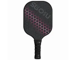 Suotu Pickleball Paddle - Lichtgewicht Pickleball Racket met Comfort Grip voor Beginners en Gevorderden - Roze Zwart