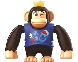 YCOO - Chimpy the Monkey - 15 CM - Blauw