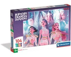 Clementoni KPop Demon Hunters 1 puzzel 104 stukjes (6031762)