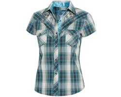 Dames Western Blouse Josie Stars&Stripes maat XL