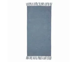 KidsDepot Vloerkleed Hette PET Polyester - Blauw (70x140cm)