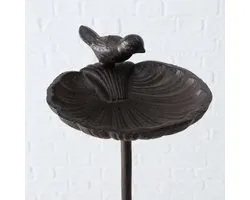 Boltze - Bird Bowl - Vogel drinkbak - Waterschaal - Vogelbad - Gietijzer - Vogels - 20x14cm