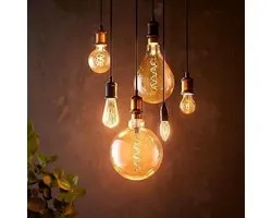 Philips LED Giant Spiraal Goud - 40 W - E27 - Dimbaar extra warmwit licht
