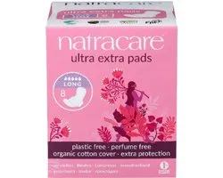 Natracare Maandverband Ultra Extra Long 8 stuks