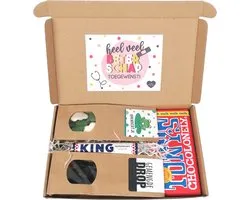 Beterschap cadeau brievenbuspakket - Tony Chocolonely, snoepkikkers, dropmix