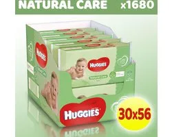 Huggies billette wipes Natural Care - Pack économique 30 packs
