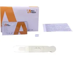 Cotinine Speeksel Test – 1 stuk – Detectie van nicotinegebruik (rook, vape, snus) – Resultaat in 10 minuten – Eenvoudig thuis uit te voeren – Inclusief swab & buffer