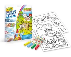 Crayola - Color Wonder - Hobbypakket - Vrienden Van De Boerderij - Kleurboek Voor Kinderen
