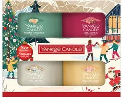 Yankee Candle - Apres Ski - 4 Filled Votive - Cadeauset