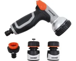 HOME It® pomme de douche avec réglage et 9 fonctions de pulvérisation avec 3 pièces
