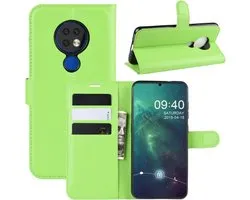 Coque Nokia 6.2 / 7.2 - Étui livre - Vert
