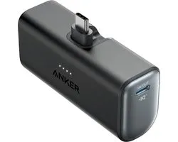Anker Nano (22.5W) Mini Powerbank met USB-C Connector 5.000 mAh Zwart