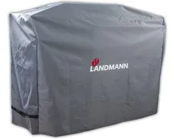 LANDMANN Premium weerbestendige hoes van robuust polyesterweefsel & waterdicht, uv-bestendig, ademend & koudebestendig, compatibel met Triton PTS 3.1/4.1 & Rexon PTS 3.1/4.1 62 x 148 x 120 cm