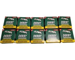 Derby Professional Single Blades Discount Pack 1000 pcs - Barbiers - Coiffeur - Rasoir - Rasage