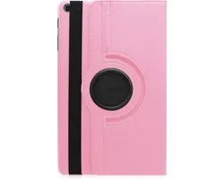 Draaibaar Hoesje - Multi stand Case Geschikt voor: Samsung Galaxy Tab A 10.1 inch 2019 SM T510 / T515 Draaibaar Hoesje - Multi stand Case - Licht roze