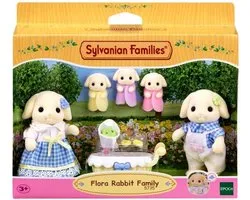Sylvanian Families La famille des fleurs coupe le lapin