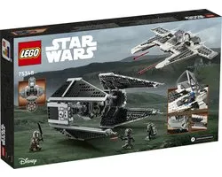 LEGO Star Wars Mandalorian Fang Fighter vs. TIE Interceptor Set - 75348