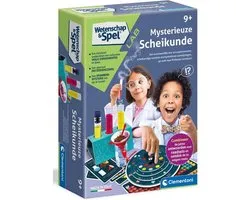 Clementoni Wetenschap & Spel - Mysterieuze Scheikunde - Experimenteerdoos - Mini Laboratorium - met Raadsels en Experimenten - 8+ Jaar