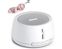 Machine à bruit White avec 31 sons - Adultes/ Enfants/ Bébé - Bruit Witte - Aide au sommeil - Sleep Trainer - Sleep Sound Machine