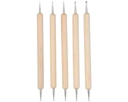5 stuks - paint edger tool kit - Dotting Tool - paint pad set - matriaal voor daimond penting - dot painting set - dot painting startpakket - dotpainting tools - Nail Art - Dotting Tools - Pen Dotting Tools Set - Geschikt voor handgemaakt