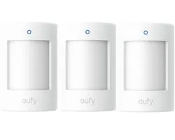 eufy Motion Sensor E20 - 3 pack, Pet-Friendly Detection to Prevent False Alarms, Extended 5-Year Battery Life, Easy and Versatile Installation, Compatible with HomeBase Professional