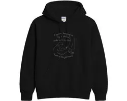Sweat à capuche chrétien – If you're hanging on by a thread, make sure it's the hem of His garment – Tenue inspirante – Sweat à capuche unisexe pour femmes et hommes – Cadeau original