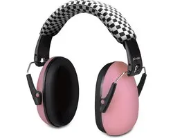 Alecto Gehoorbescherming Kinderen - Dempt harde geluiden - Verhoogd concentratie - BV-71 Oorkappen - Roze - Perfect voor het festival seizoen