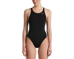 Nike Hydrastrong Solids Fastback One Piece Sportbadpak Dames - Zwart - Maat 40