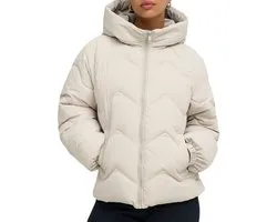 JDY - JDYPOWER SHORT HOOD PUFFER OTW HAB Dames Jas