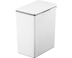 EKO - Morandi Touch 20 liter - Plastic - wit - Prullenbak