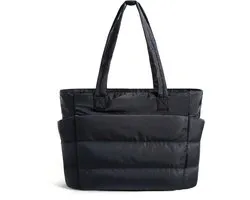 Geweo handtas Dames - Werktas shoppers met Rits - Tote bag - Schoudertas - Geschikt voor 15.6 inch Laptop & A4 - XL Formaat met 45*31.5*12cm(20L Inhoud ) - Ideaal voor Werk, School en Reizen - Met Ritssluiting & laptopvak -Zwart