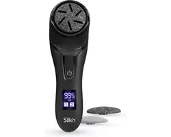 SILK 'N Silk’n Elektrische eeltverwijderaar - Waterdichte pedicureset - Oplaadbaar - Voetvijl - Voetverzorging - FreshPedi - Zwart