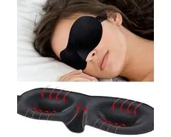 Masque de sommeil Deluxe - Masque Noir pour les yeux