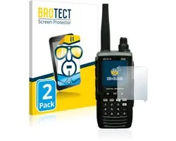 BROTECT - Screenprotector voor Aor AR-DV10 - Folie Beschermfolie transparant 2 Stuks