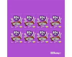BitesWeLove Chewy Oat Bar Chocolate - Haverreep - Vegan - Glutenvrij - 8 x 4 x 30g