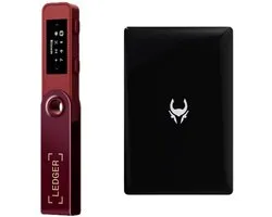 Ledger Nano S Plus - Pack Rouge Magenta + Cryptotag Loki