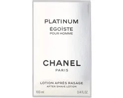 CHANEL Platinum Egoiste aftershavelotion 100 ml