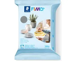 Pâte à modeler séchant à l'air FIMOair - 1 kg - gris