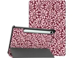Étui pour tablette imoshion - Compatible avec Samsung Galaxy Tab S9 FE 11 pouces / Tab S9 11 pouces / Tab S10 Lite / Tab S10 FE - Design Bookcase