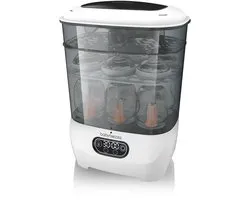 Baby Brezza Sterilizer Dryer Advanced – 2-in-1 Flessen Sterilisator & Droger – Voor 8 Babyflessen - Wit